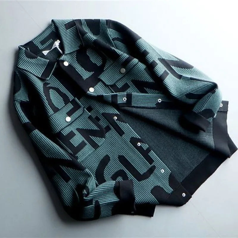 Azure Vintage Knit Jacket